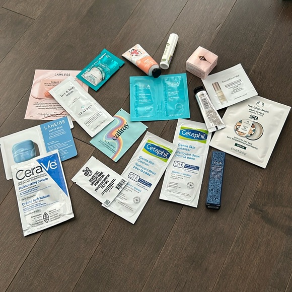 Sephora Other - SEPHORA Designer Sample Bundle Moisturizer, Lotion, Lip Balm, Serum, Night Cream